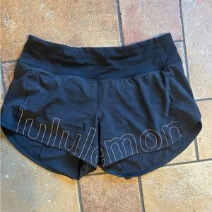 lululemon athletica Black Athletic Shorts